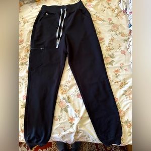 FIGS high waisted Zamora jogger scrub pants size small tall